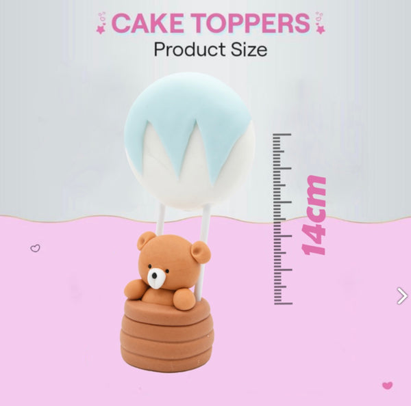 Teddy On  Blue Balloon / TSP0151