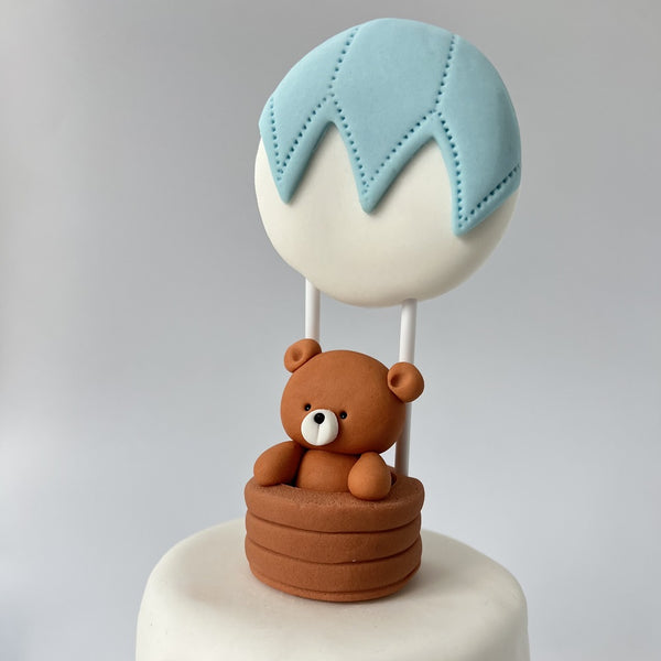 Teddy On  Blue Balloon / TSP0151