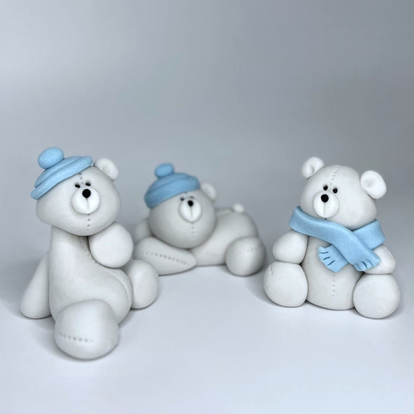 3 Christmas Bears Set / SET2025