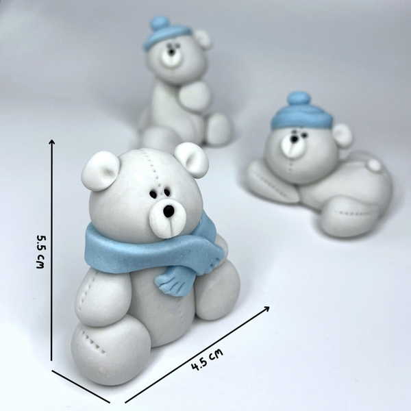 3 Christmas Bears Set / SET2025