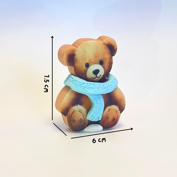 2 Christmas Bears Blue / TSET3030