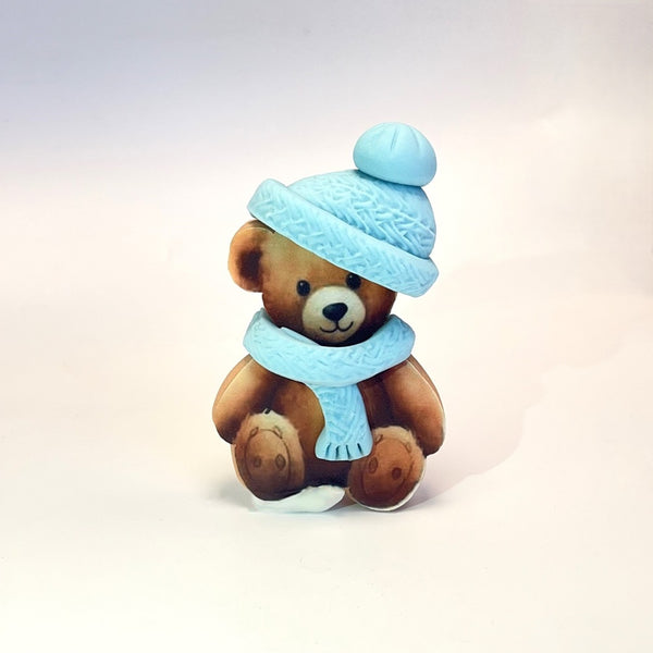 Teddy Blue Hat Flat/ TSP0301